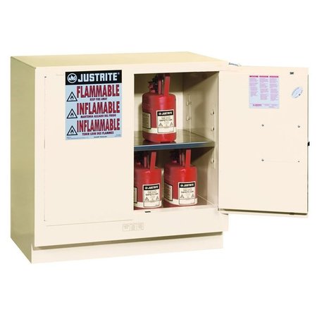JUSTRITE SURE-GRIP® EX UNDERCOUNTER FLAMMABLE SAFETY CABINET, CAP. 22 GALLONS,  892305